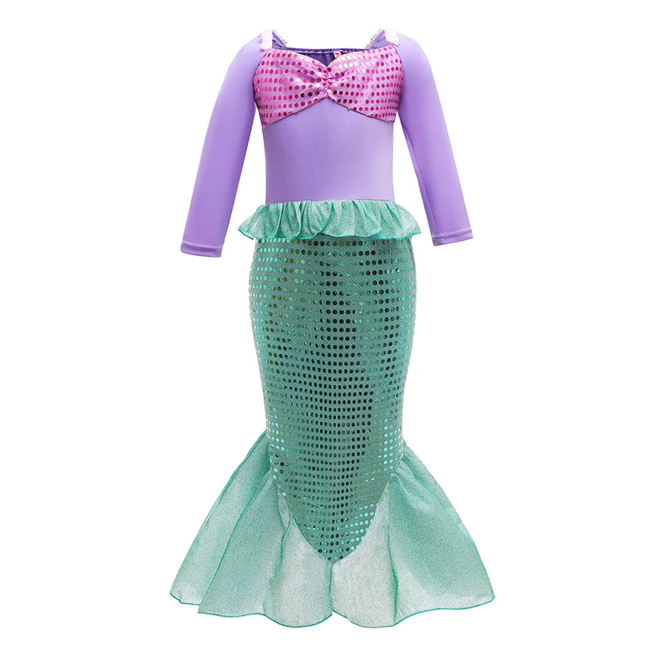 Déguisement Sirène Manches Longues Stylé