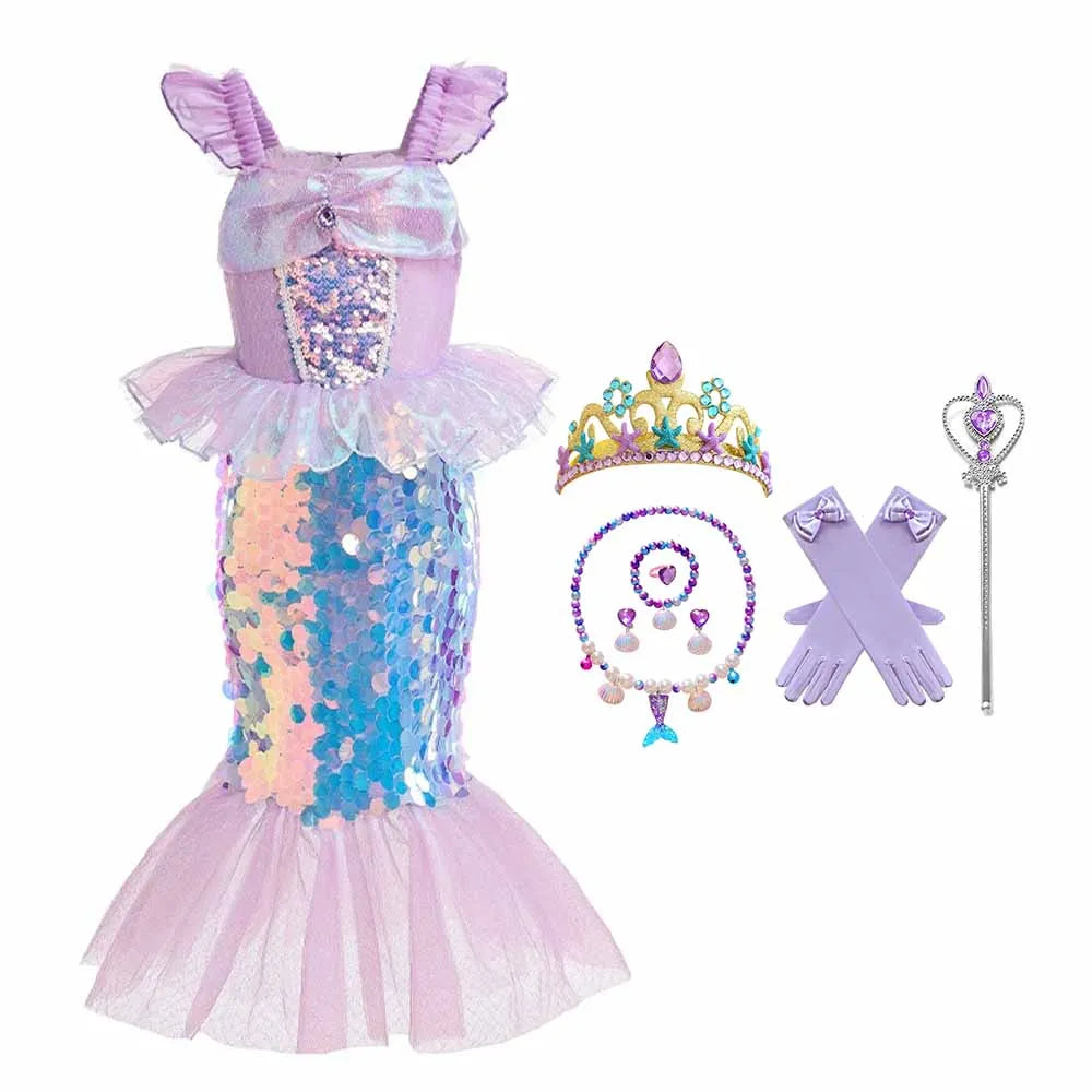 Déguisement Sirène à Sequins stylé