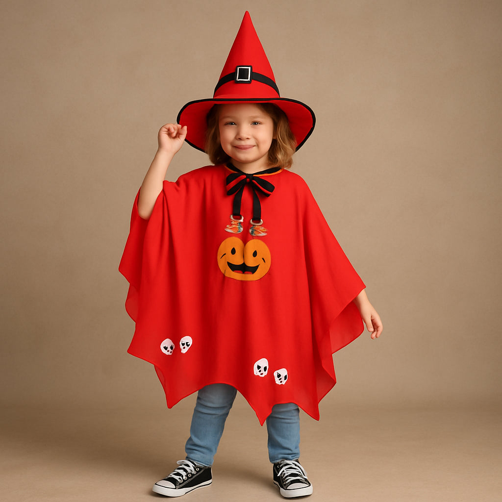 Déguisement Sorcière Rouge Confortable