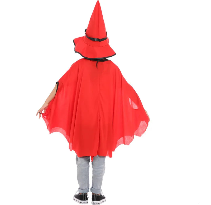 Déguisement Sorcière Rouge Confortable et Résistant