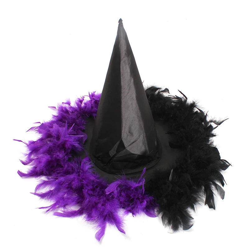 Déguisement Sorcière Tutu Violet chapeau