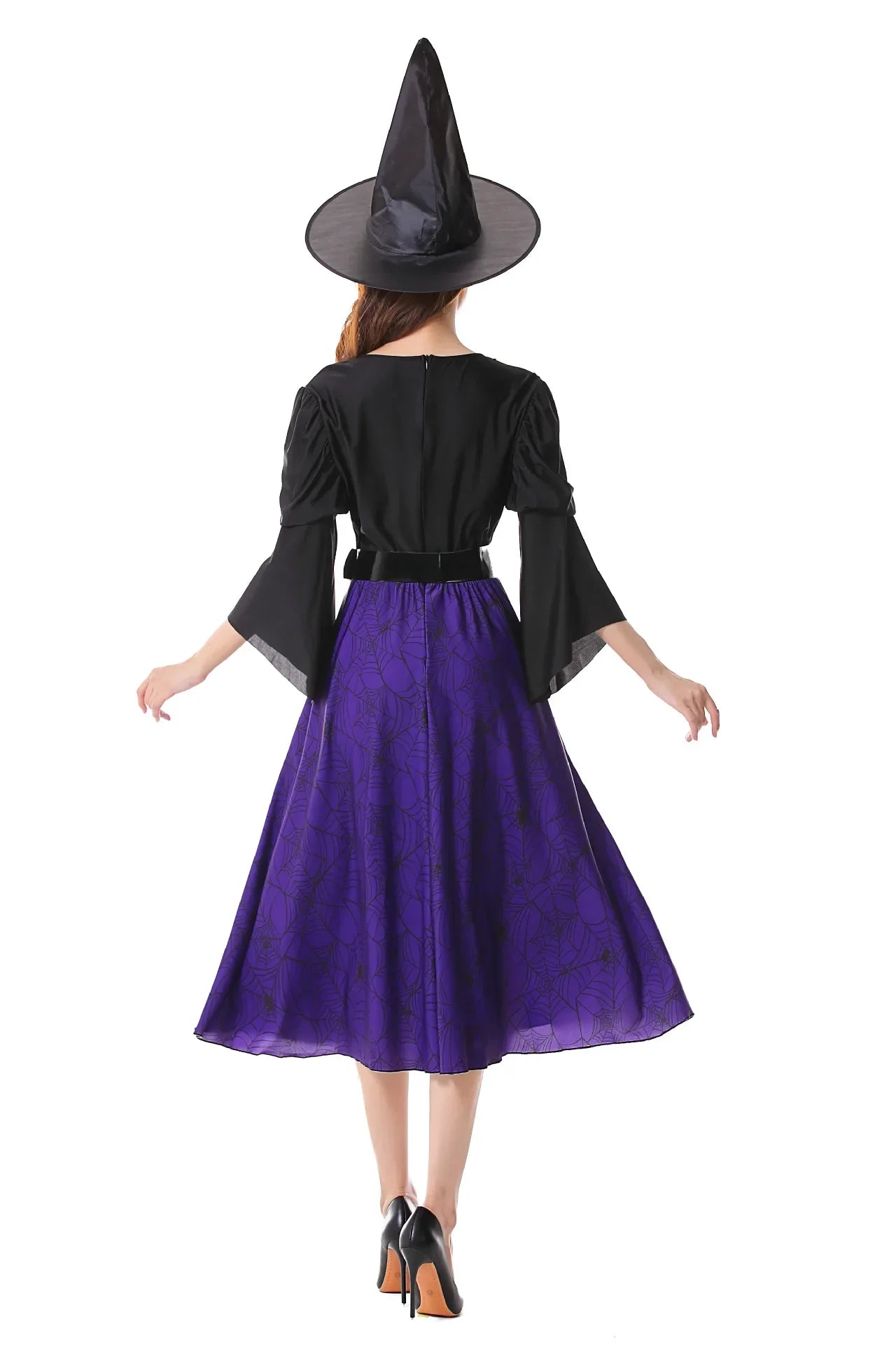 Déguisement Sorcière Élégant Dos