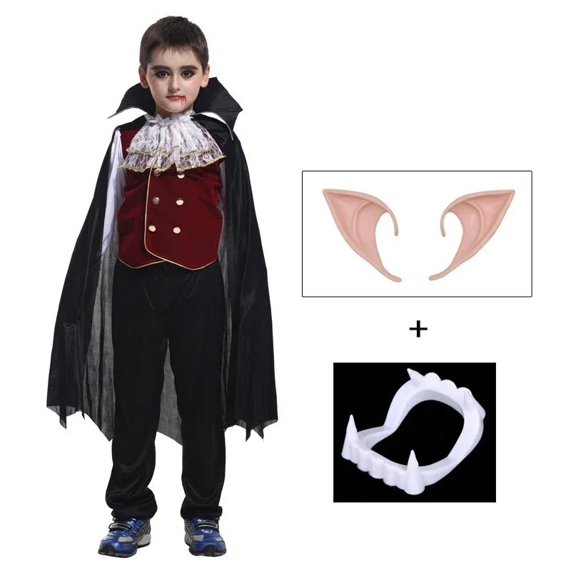 Déguisement Vampire Haut de Gamme Enfant Unique