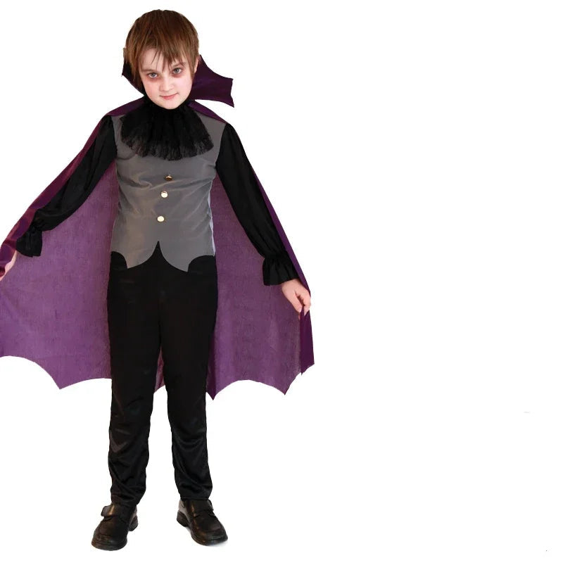 Déguisement Vampire Noir et Gris Unique