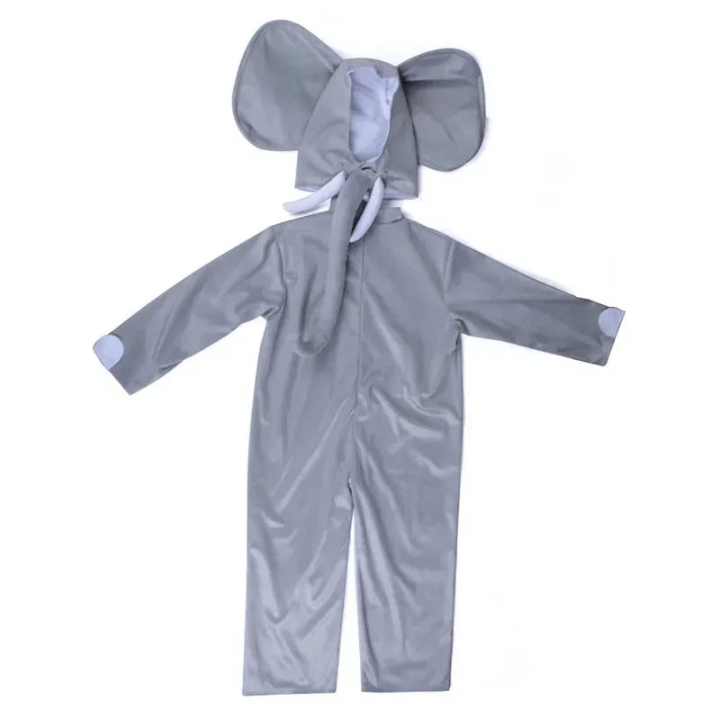 Déguisement Éléphant Gris Enfant complet
