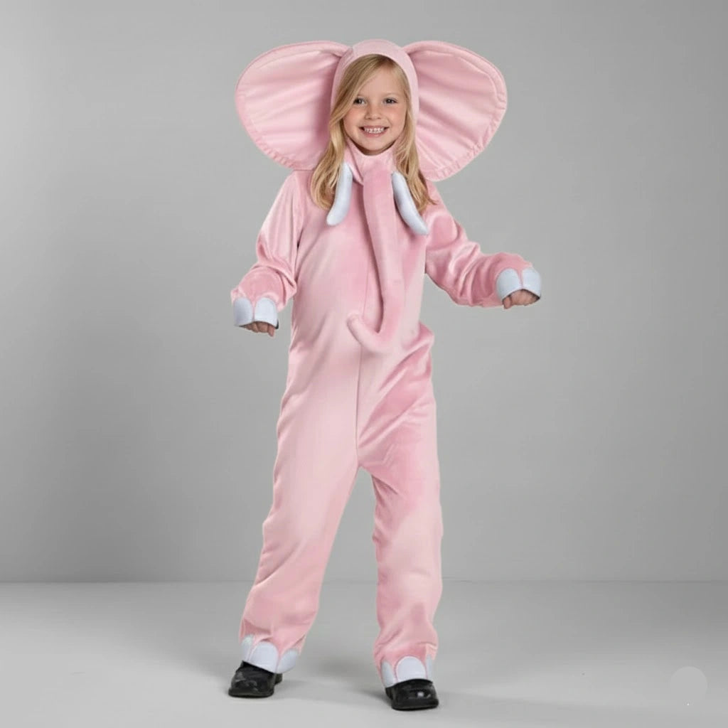 Déguisement Éléphant Rose Enfant