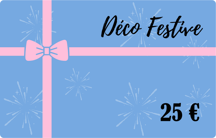 Carte cadeau DécoFestive