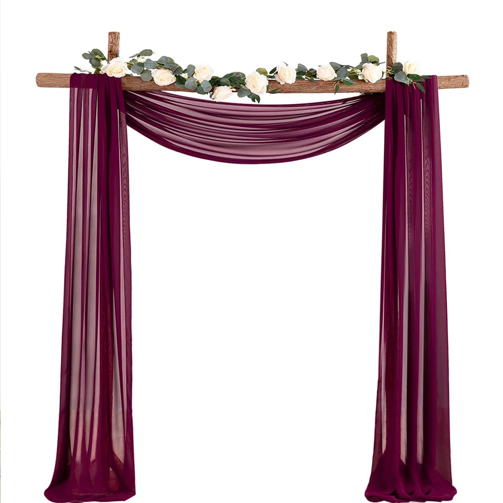 Drapé Arche Mariage Elégant Unique