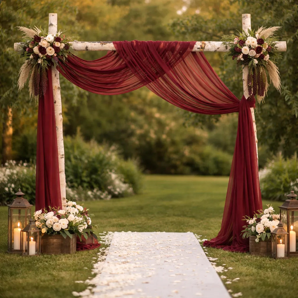 Drapé Arche Mariage Fluide