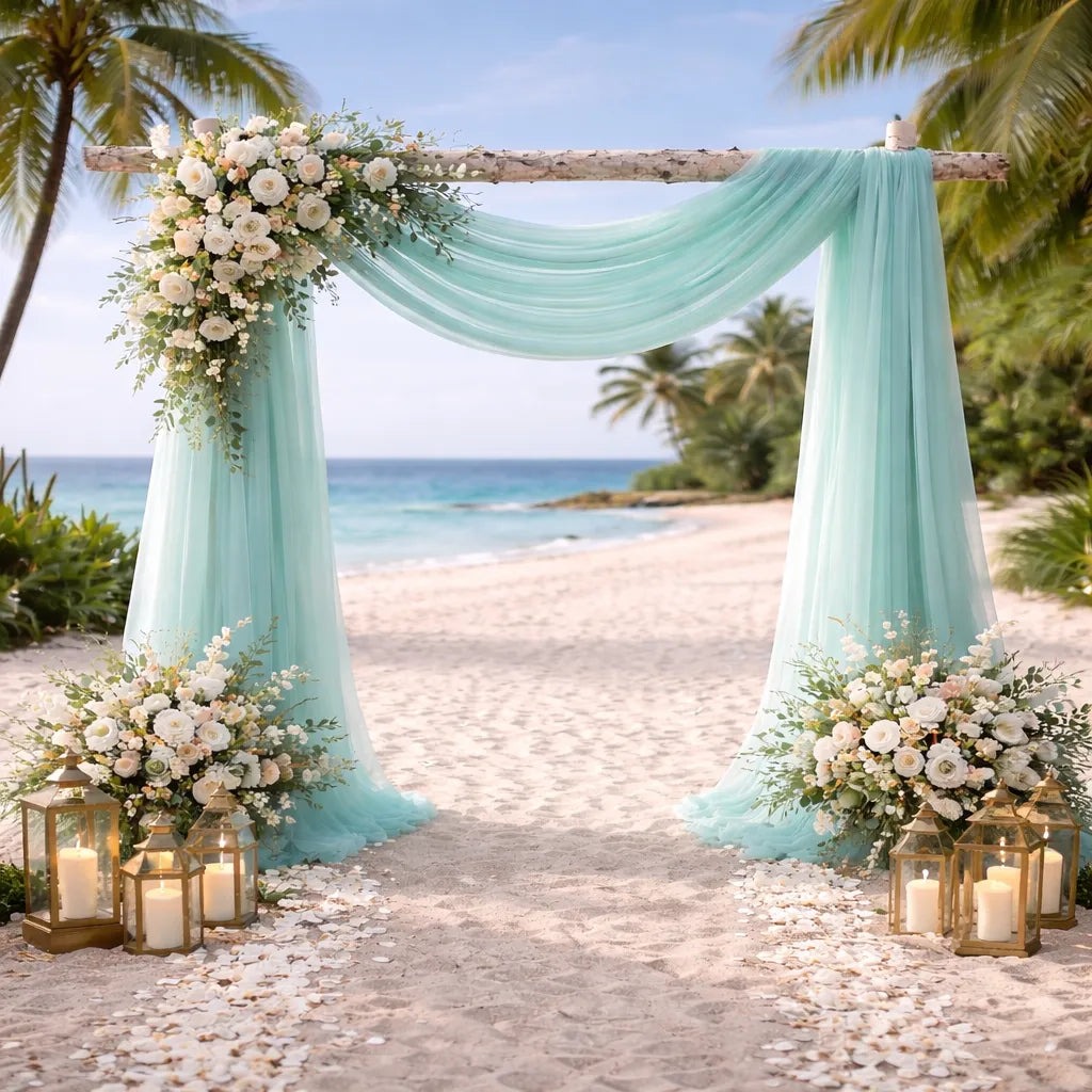 Drapé Arche Mariage Raffiné