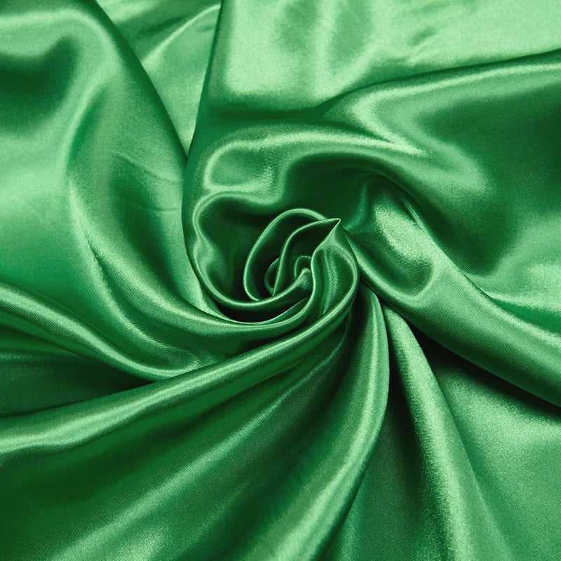 Drapé Plafond Mariage Vert Satiné luxe