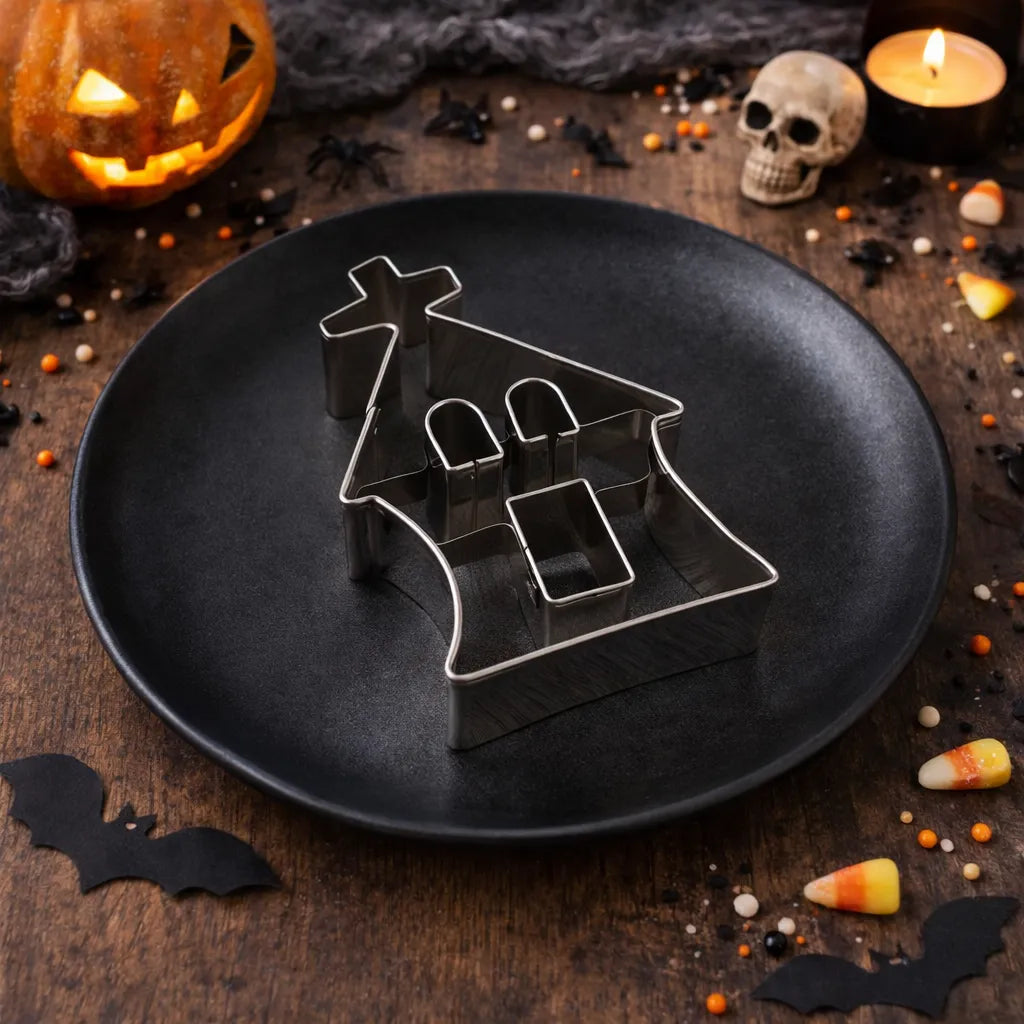 Emporte-Pièce Maison Hantée en Inox