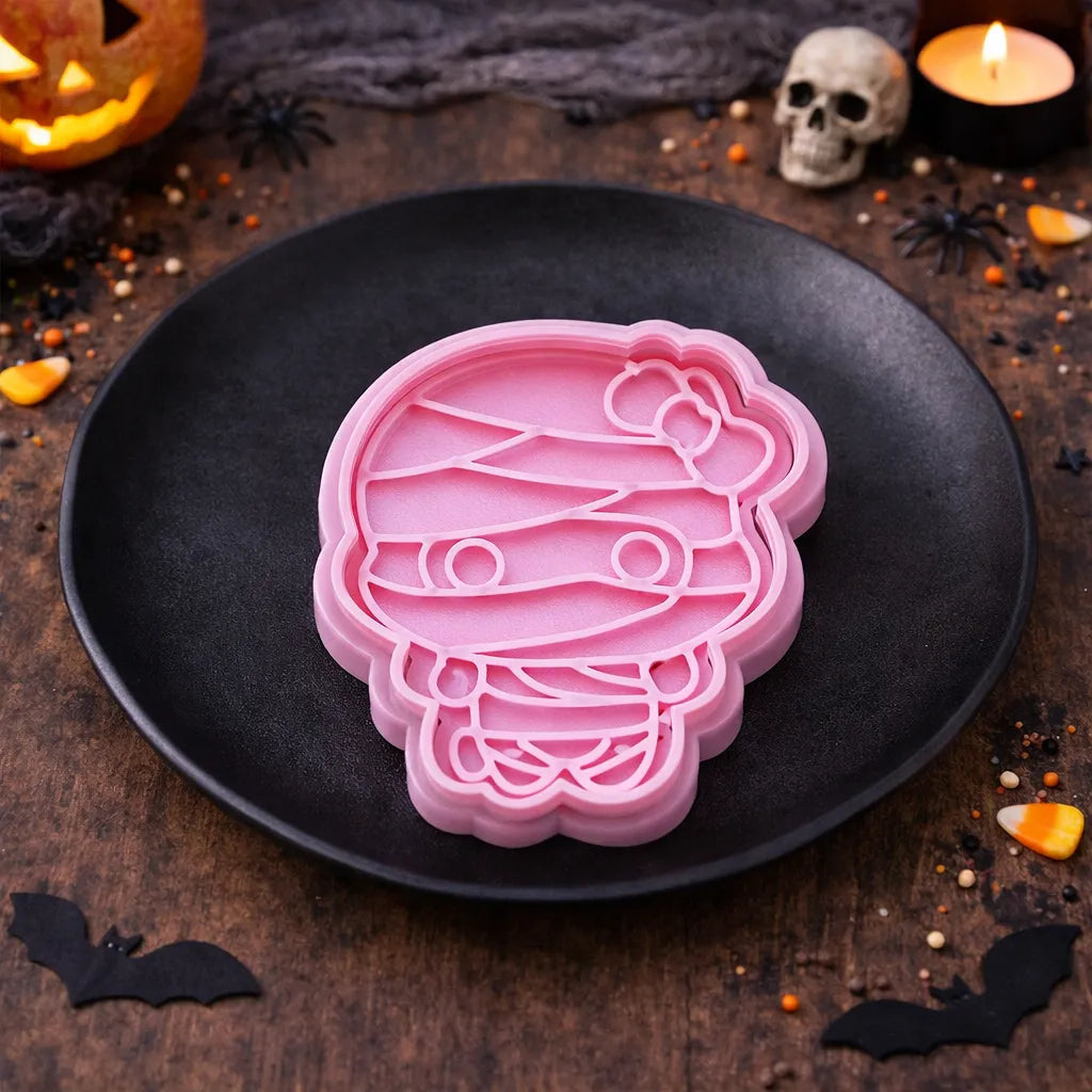 Emporte-Pièce Momie Halloween en Plastique