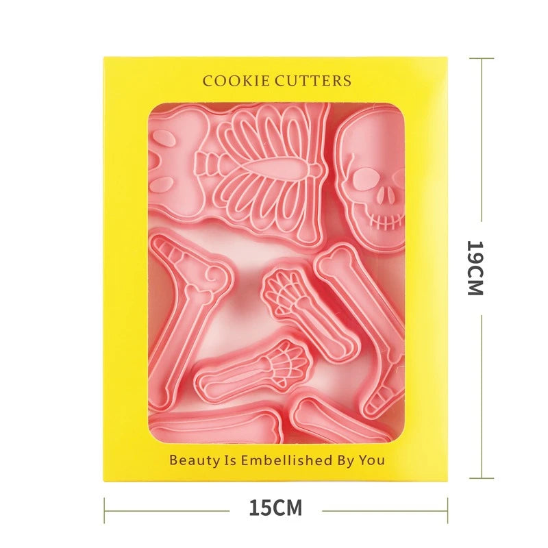 Emporte-Pièces Puzzle Squelette Chic