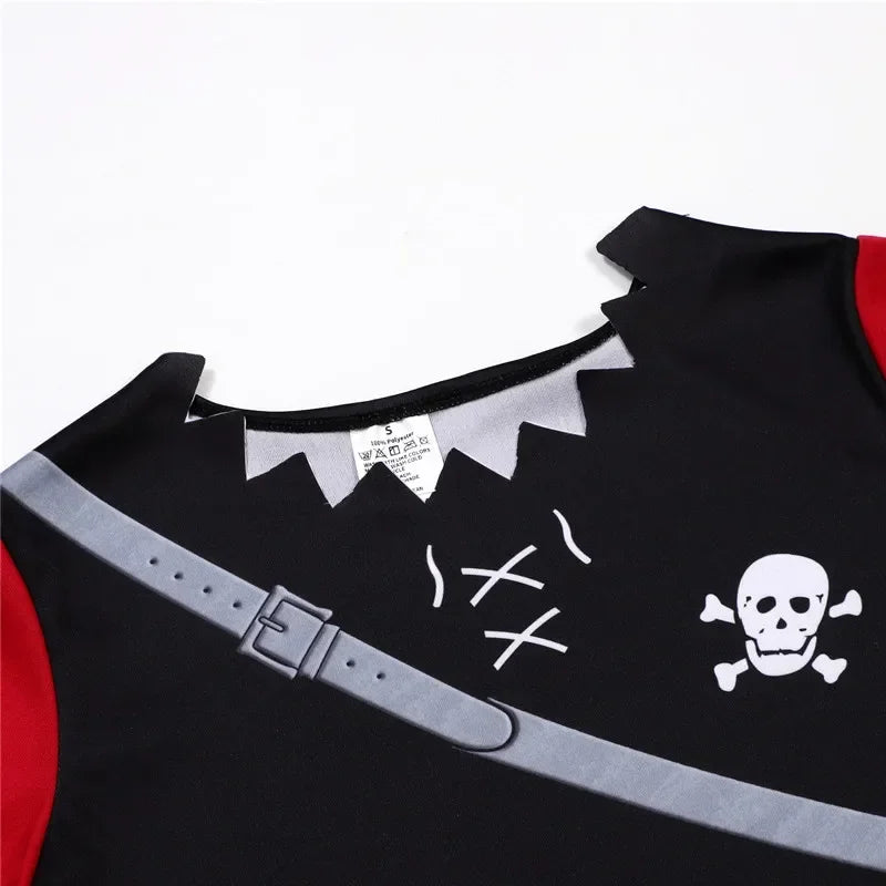 Ensemble Costume Pirate Décontracté Col