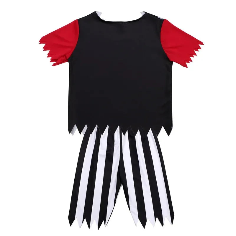 Ensemble Costume Pirate Décontracté Dos