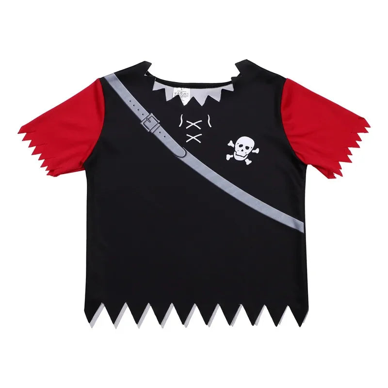 Ensemble Costume Pirate Décontracté Haut