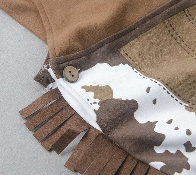 Ensemble Déguisement Cowboy Bébé Peau de Vache