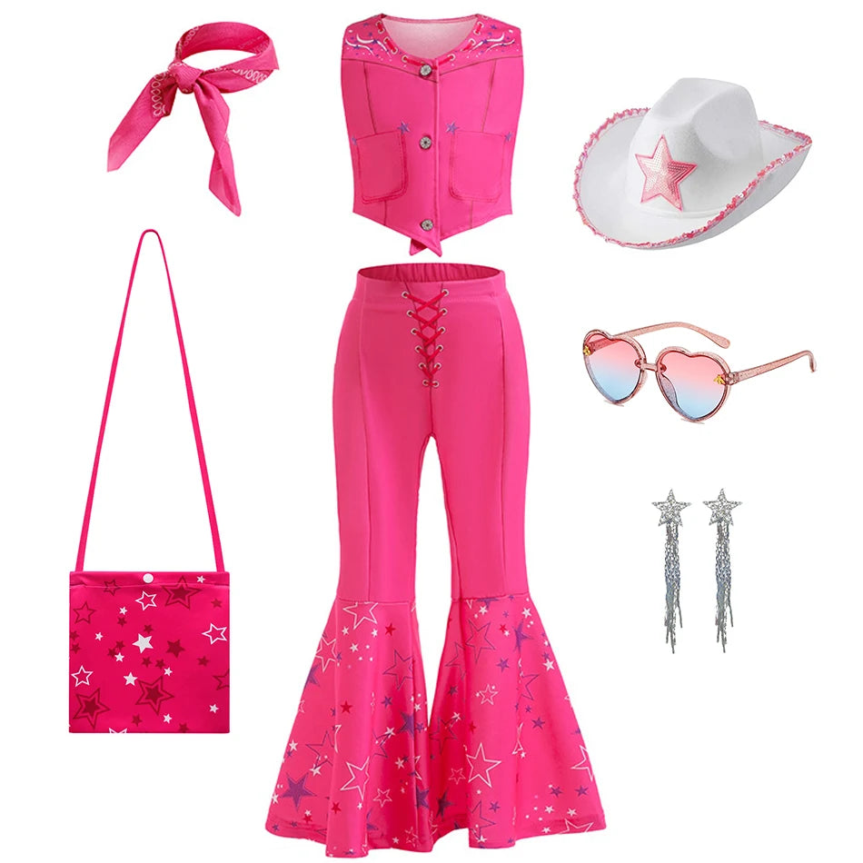 Ensemble Déguisement Cowgirl Complet Fille