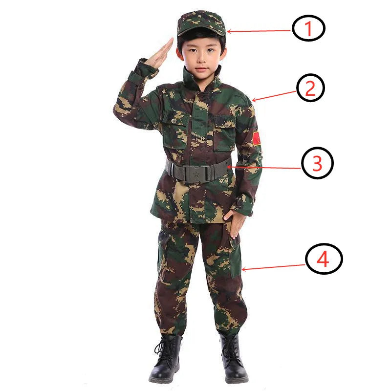 Ensemble Militaire Enfant Design sans accessoires