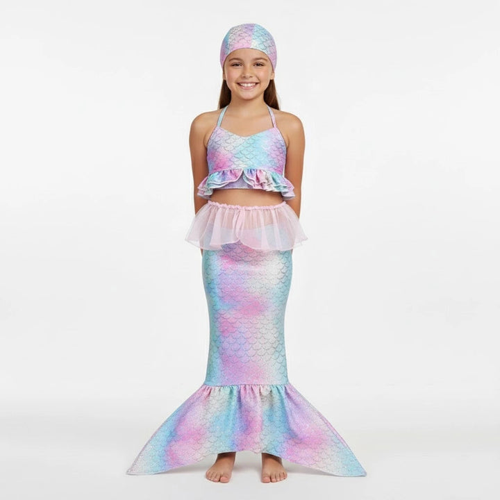 TOSZOLY Deguisement Sirene Fille, Cosplay Sirene avec Perruque, Cadeau pour Fille, Déguisements Sirenes Enfant pour Anniversaire Cosplay Carnaval (110 TOSZOLY Deguisement Sirene Fille, Cosplay Sirene avec Perruque, Cadeau pour Fille, Déguisements Sirenes Enfant pour Anniversaire Cosplay Carnaval (110