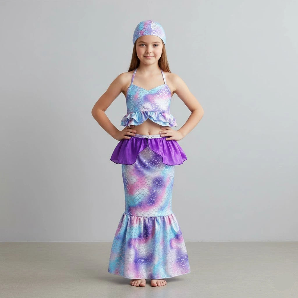 Ensemble de Bain Sirène Violet
