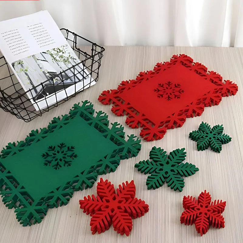 Ensemble de Set de Table en Feutre Unique