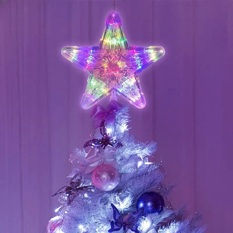 Etoile Lumineuse Multicolore Noël.