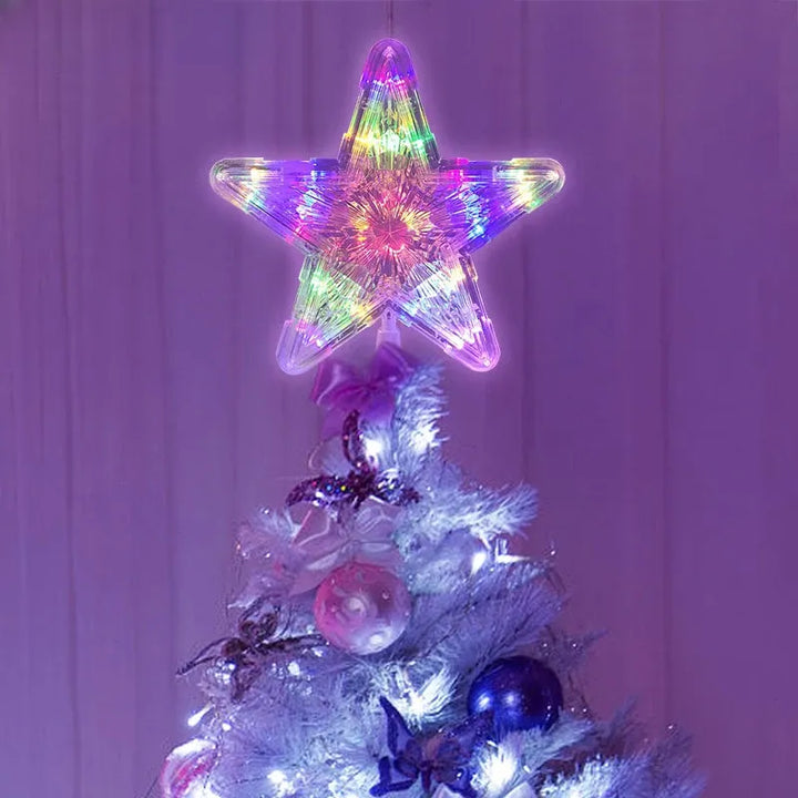 Etoile Lumineuse Multicolore Noël.