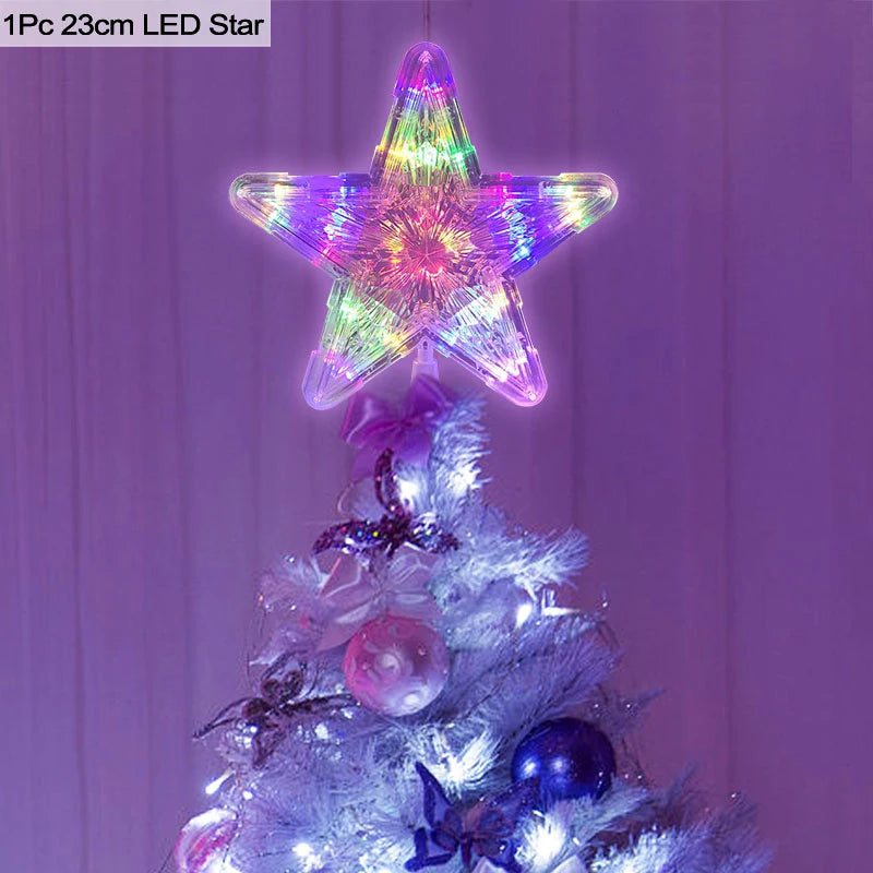 Etoile Lumineuse Multicolore Noël