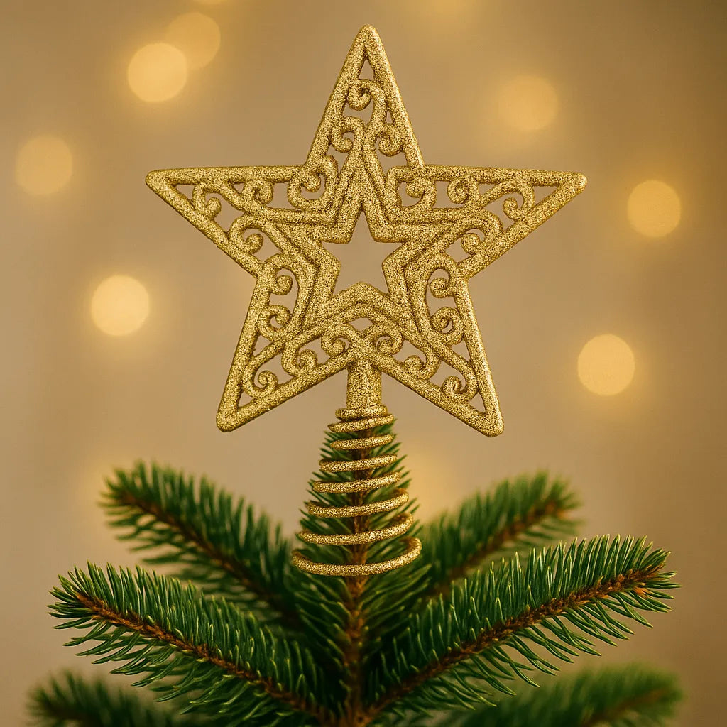 Etoile Noël Minimaliste Gold.