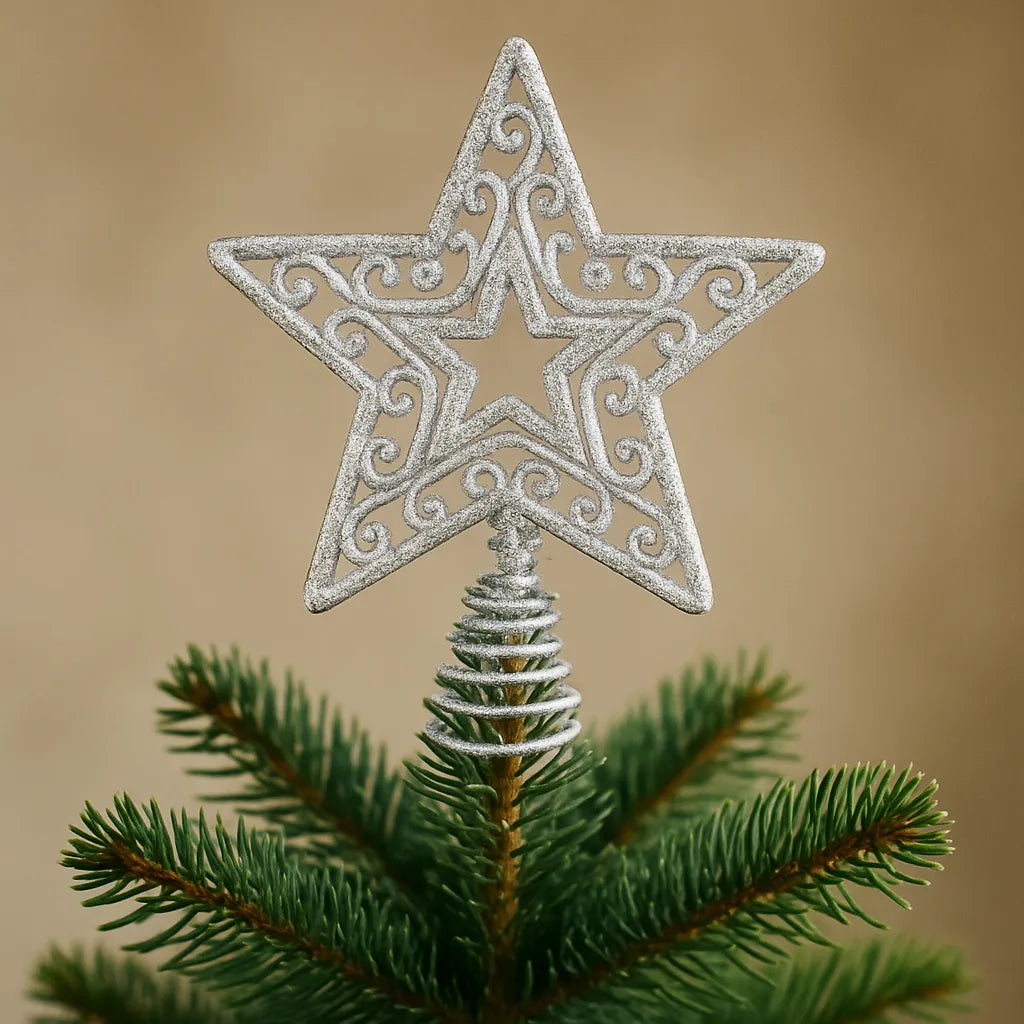 Etoile Noël Sobre Argentée chic