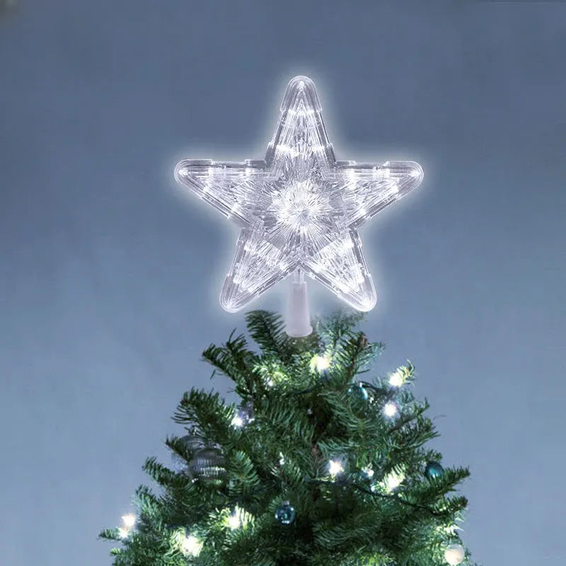 Etoile Sapin LED Blanc Design.