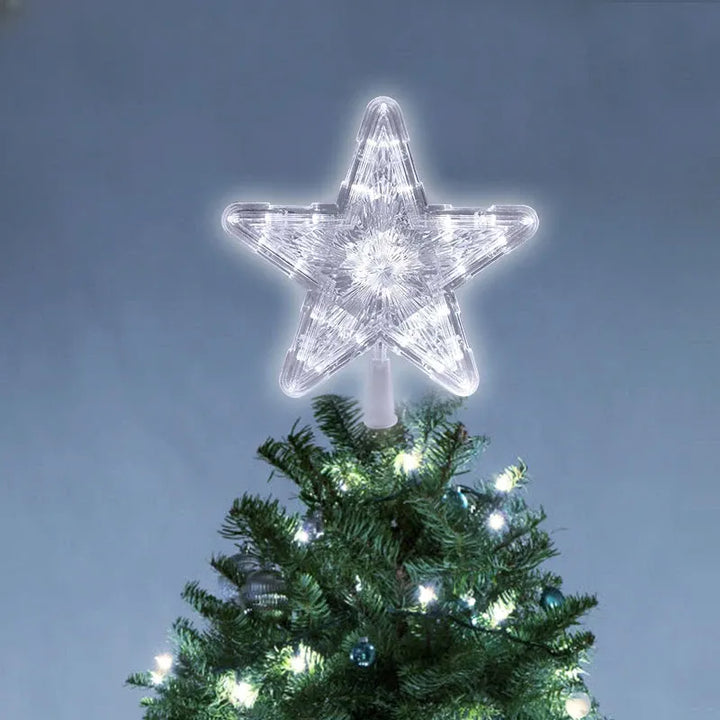 Etoile Sapin LED Blanc Design.