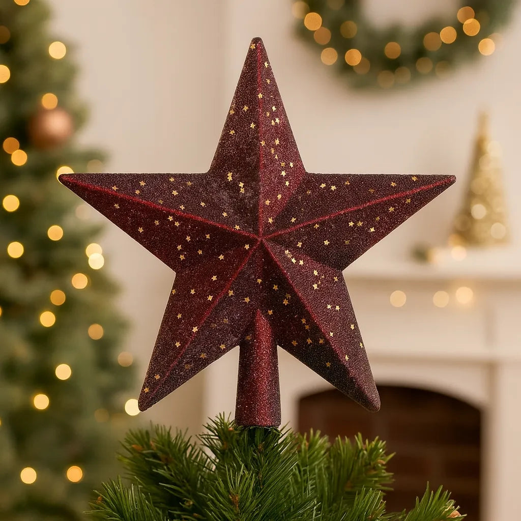 Etoile Sapin Vin Rouge