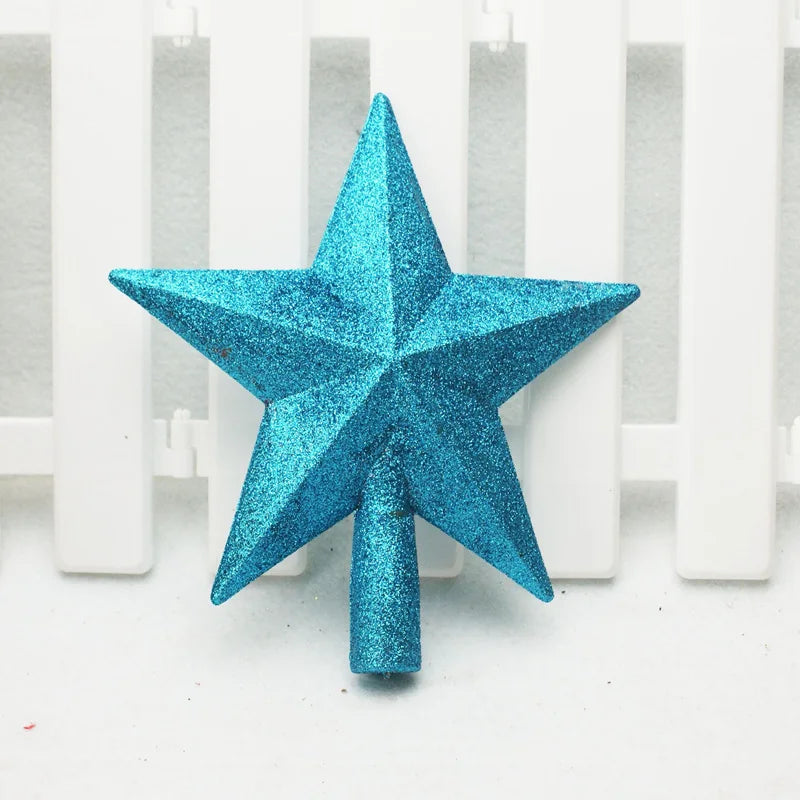 Etoile Sapin de Noël Bleue