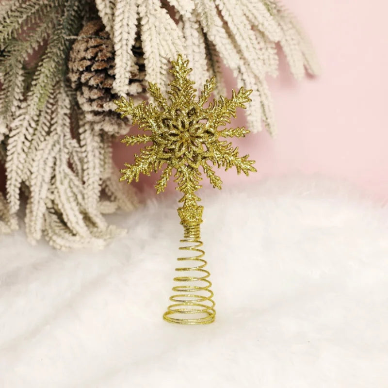 Etoile de Noël Dorée Pailletée