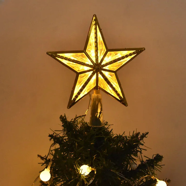 Etoile de Sapin Lumineuse Originale.