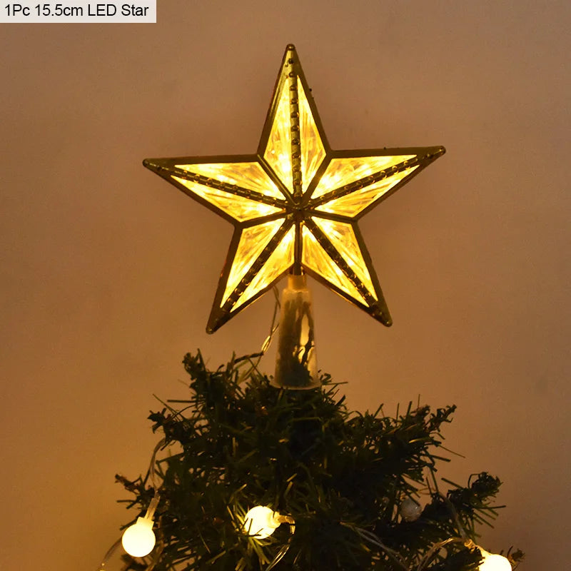 Etoile de Sapin Lumineuse Originale