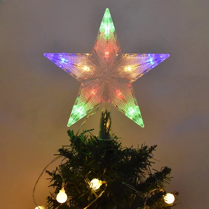 Etoile de Sapin Moderne Multicolore.