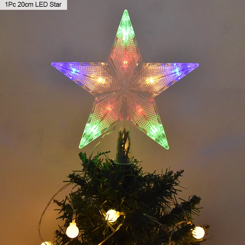Etoile de Sapin Moderne Multicolore