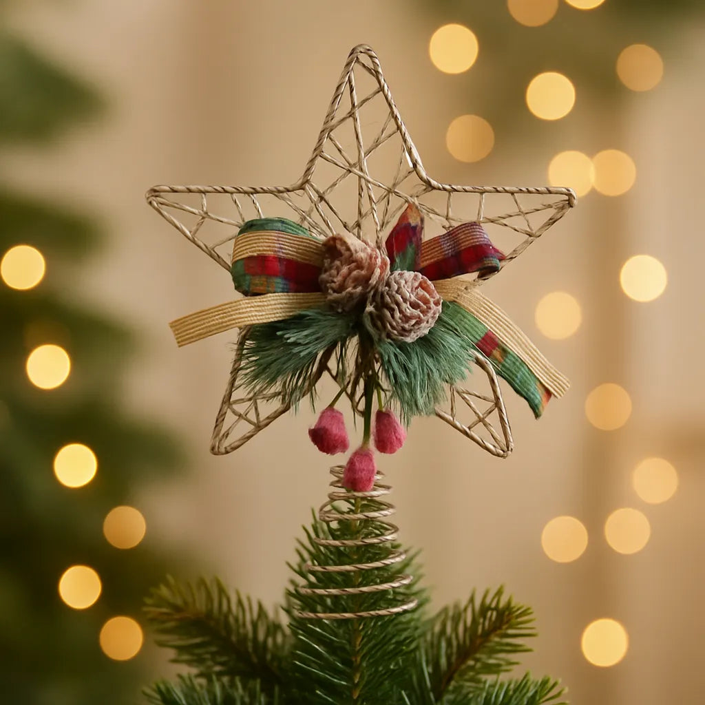 Etoile de Sapin à Noeud chic