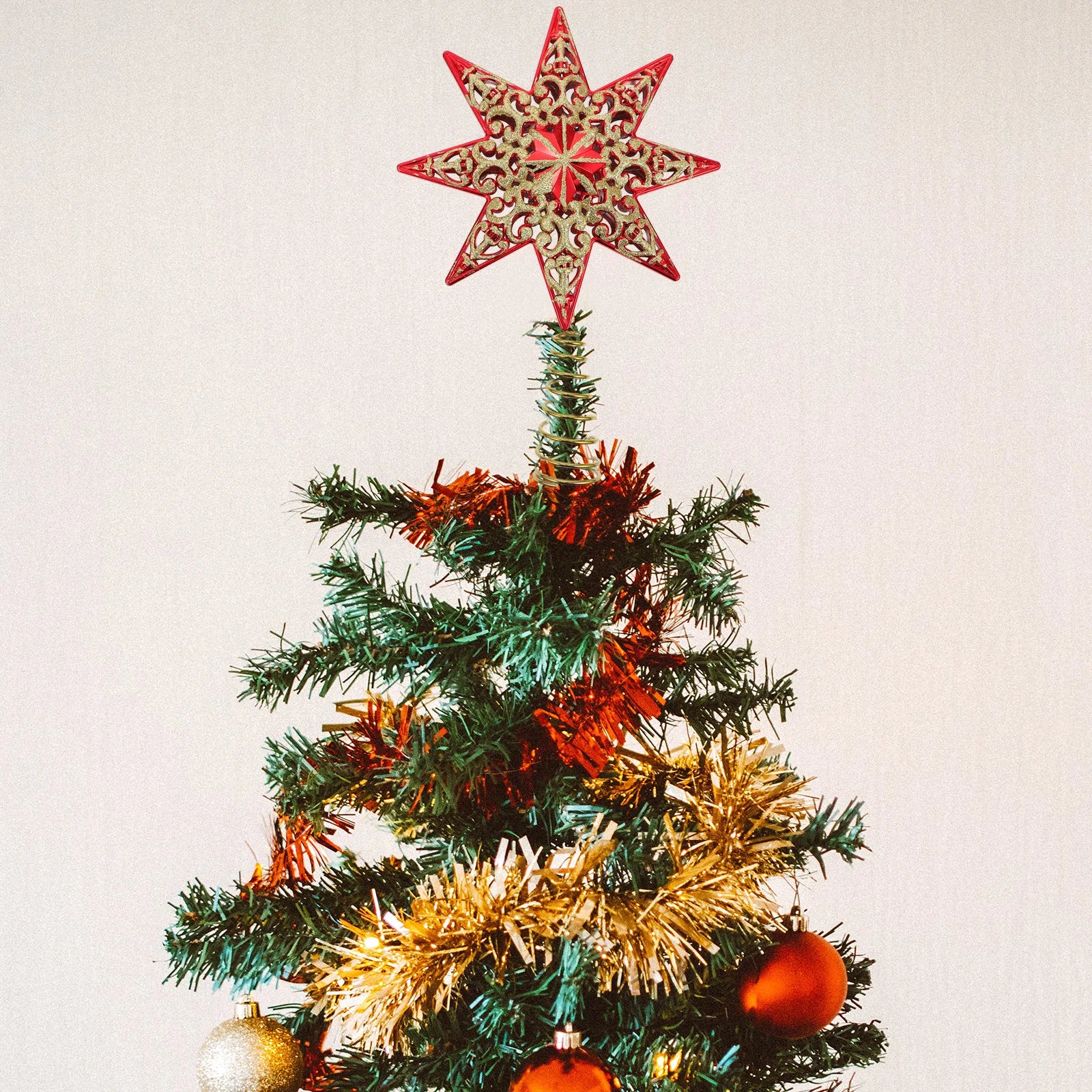 Etoile de Sapin Rouge Originale