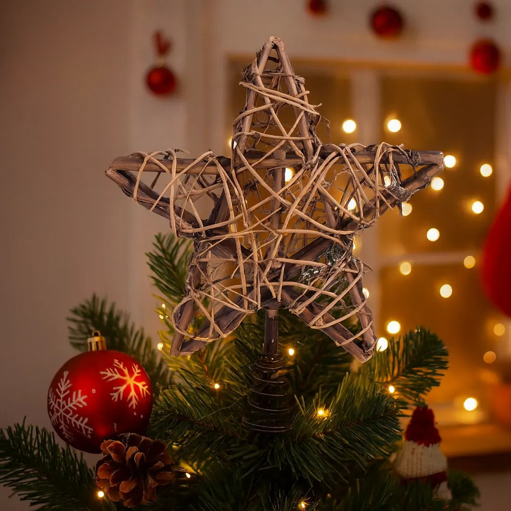 Etoile de Sapin en Bois Design