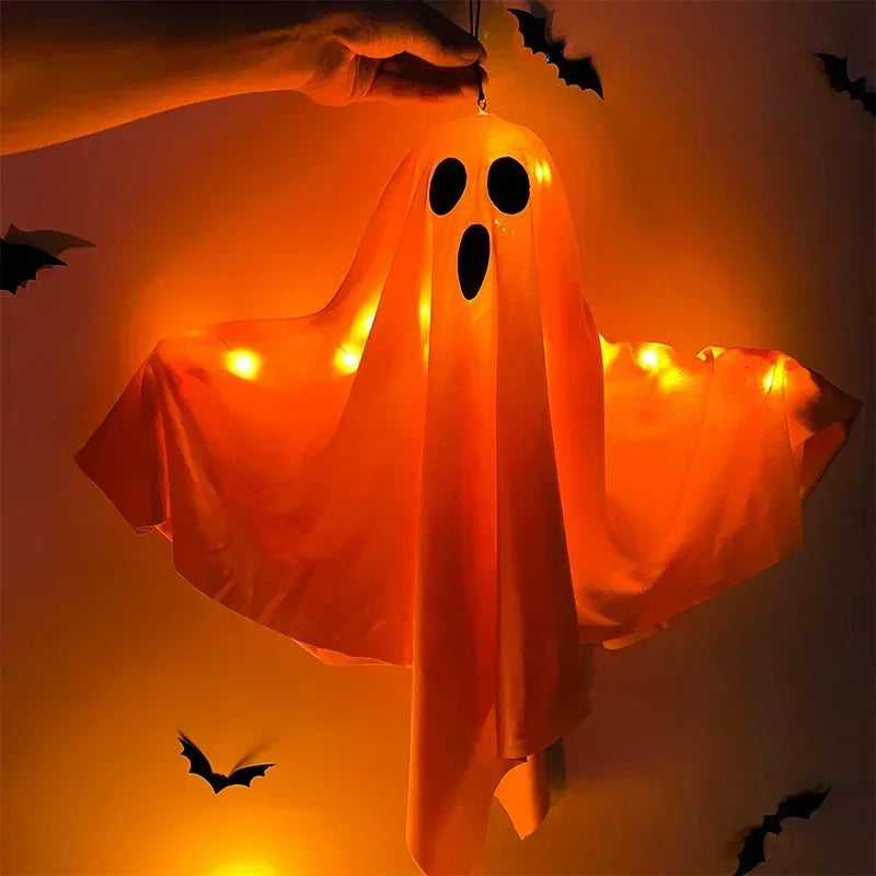 Fantôme Déco Halloween Orange