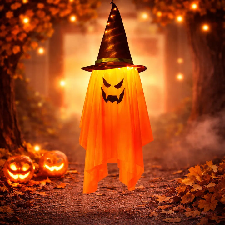 Fantôme Halloween Orange LED