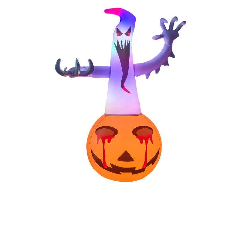 Fantôme de Citrouille Gonflable Unique