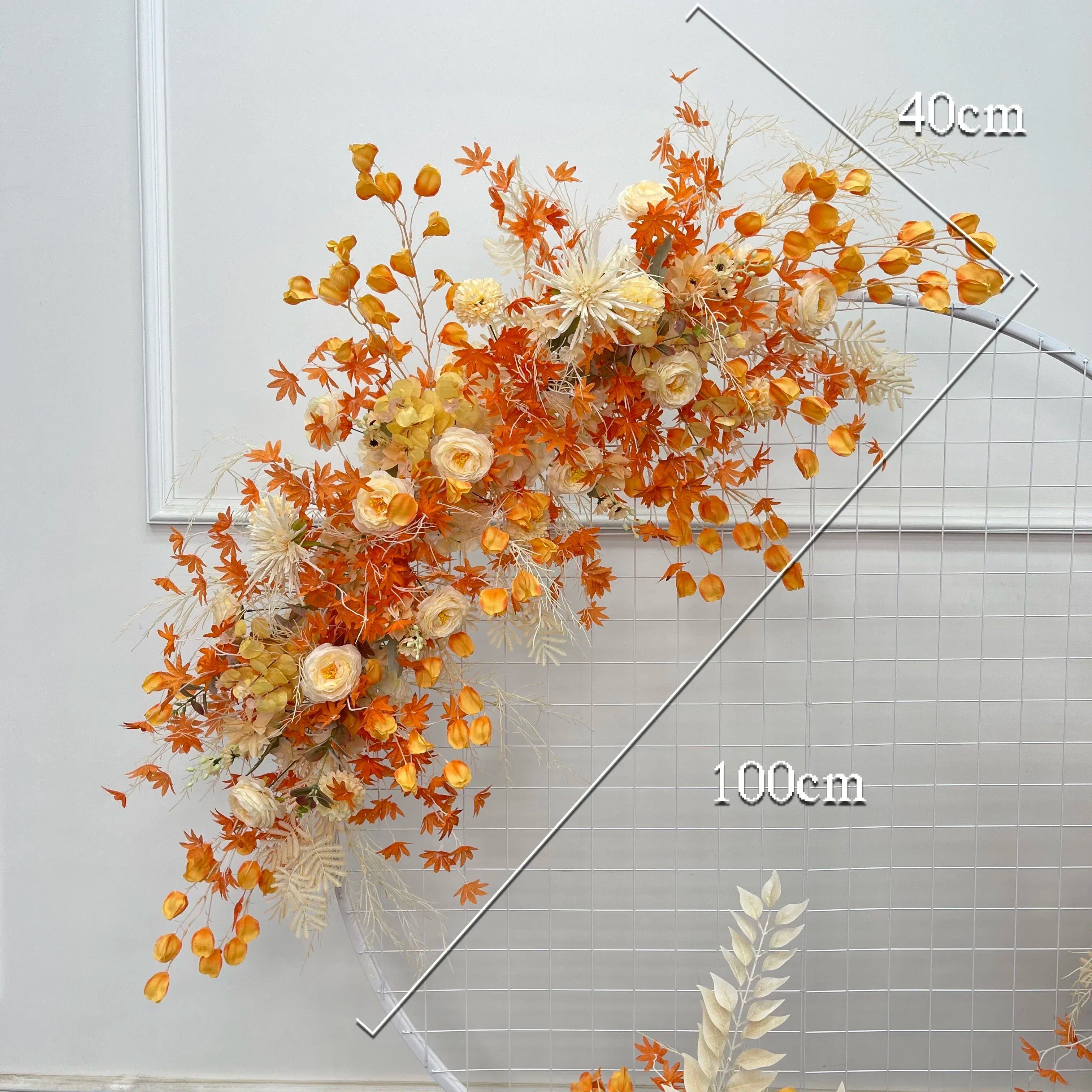 Fausses Fleurs Boho pour Arche Mariage bohème