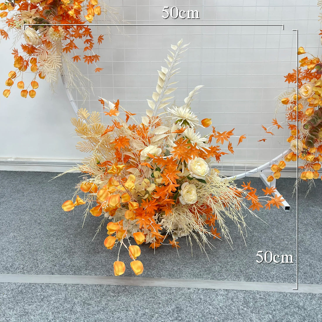 Fausses Fleurs Boho pour Arche Mariage tendance