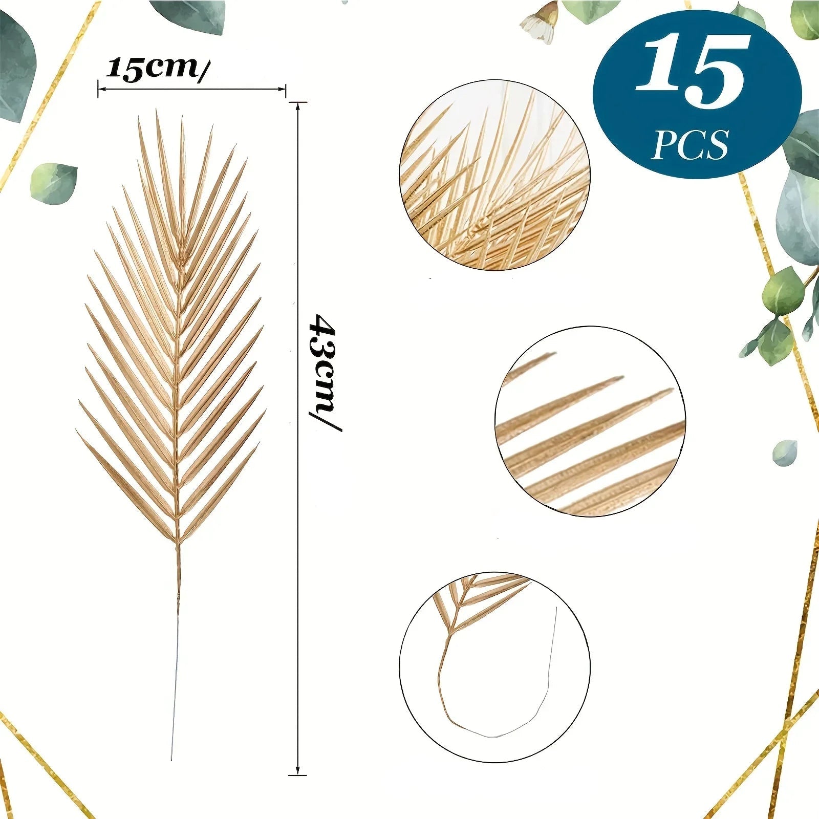 Feuilles de Palmiers Artificielles tropical